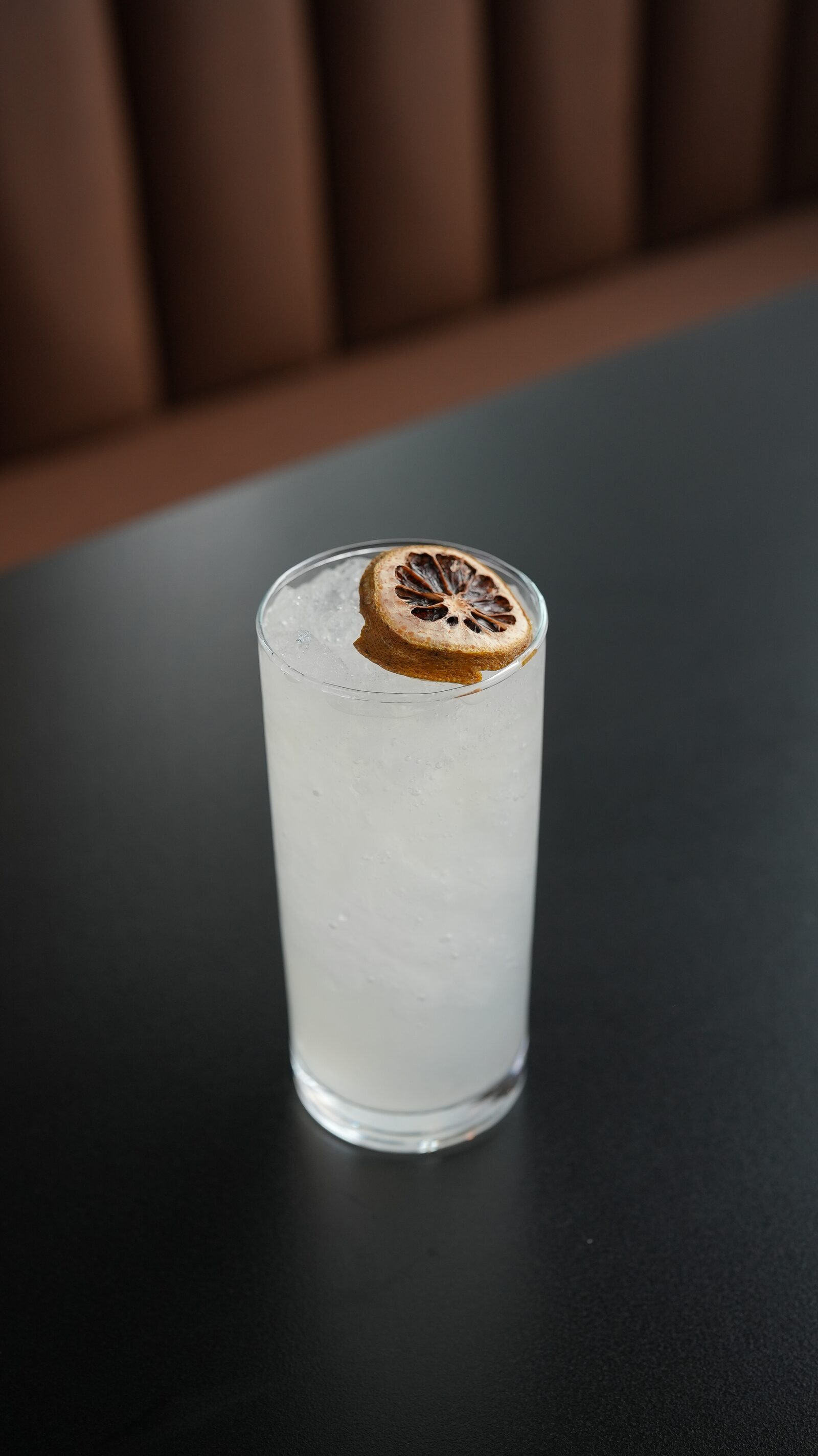 Craft cocktail at the bar at Niku Kitchen.Sushi.Bar in Zionsville